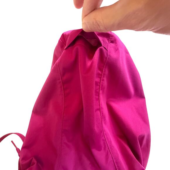 Adidas Marathon 10 Climaproof Running Jacket Burgundy Pink White Size M - Picture 8 of 16